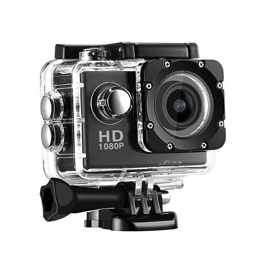 Camera hành trình dân phượt Sports A8 HD 1080 gắn mũ bảo hiểm, xe máy, xe hơi - Camera thể thao A9 4K có chống nước