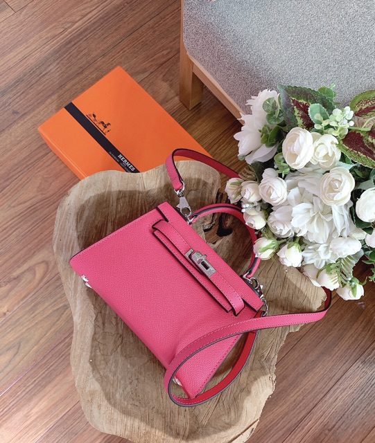 Túi HM KELLY MINI MÀU HỒNG ĐẬM