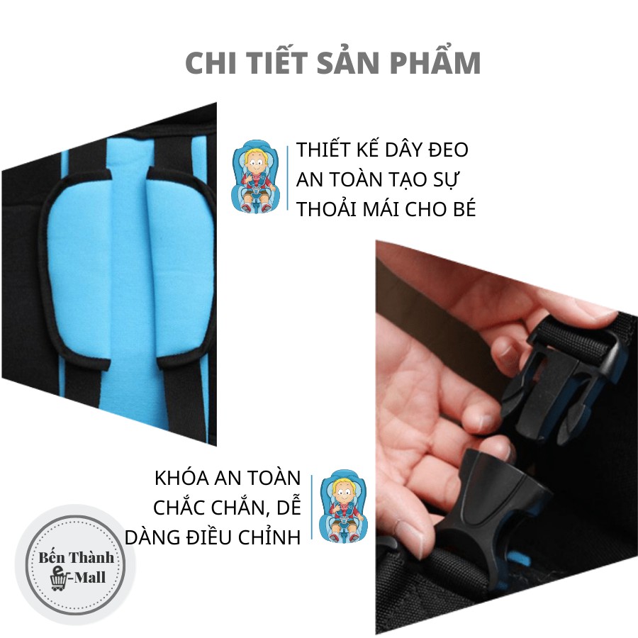 Đai ghế ngồi trẻ em trên ô tô Child Car [Đai an toàn cho bé] [Bản cao cấp]