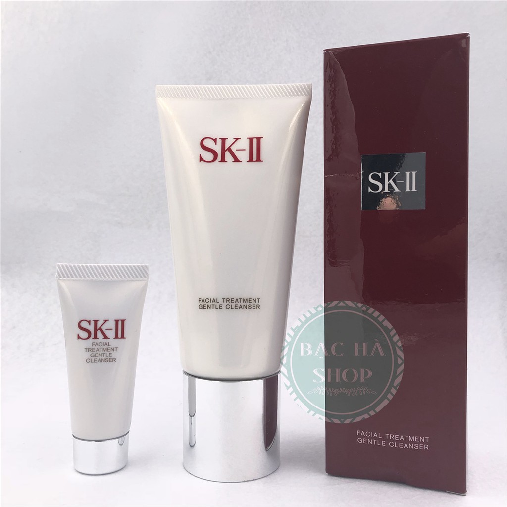 SK II / SK-II / SK2 Sữa Rửa Mặt Facial Treatment Gentle Cleanser 20g