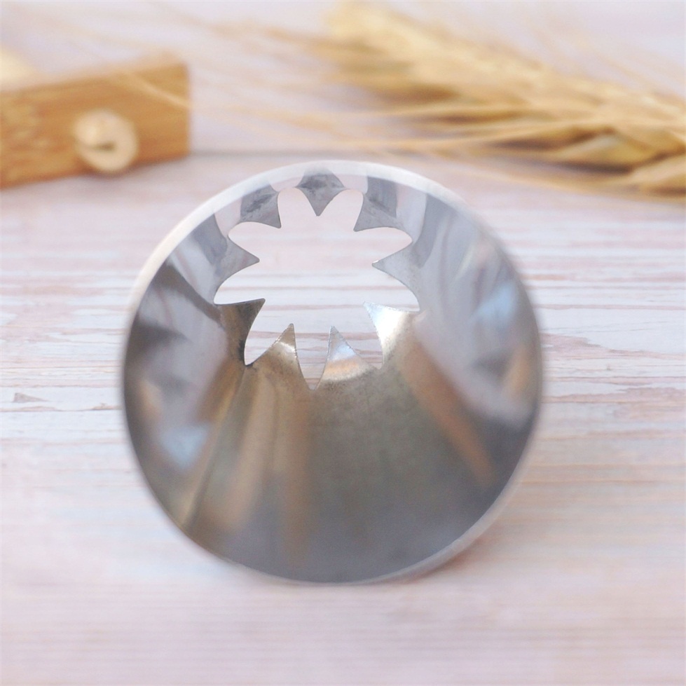 #Đuôi Bắt Bông Kem Bằng Thép Không Gỉ C9 9 Răng