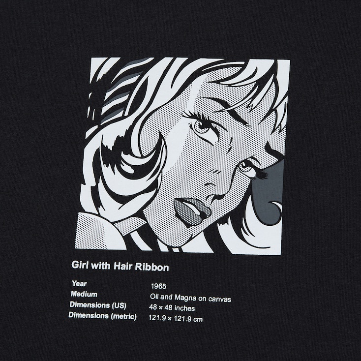 Áo phông UT Nữ Roy Lichtenstein 3 ❤️