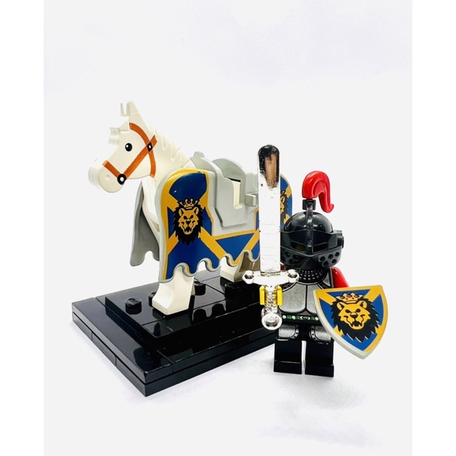 LEGO MINIFIGURES - ĐỒ CHƠI XẾP HÌNH LEGO NHÂN VẬT - Richard the Strong - Hiệp s Richard mạnh mẽ
