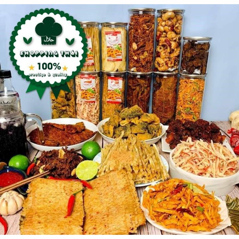 Mực cán tẩm cay | LOẠI 1 | hủ pet 300gr | BigBuy360 - bigbuy360.vn