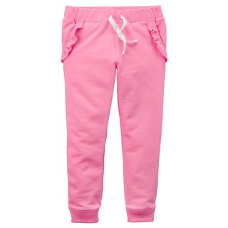 Quần jogger phối bèo túi bé gái Carter - VN xuất xịn.