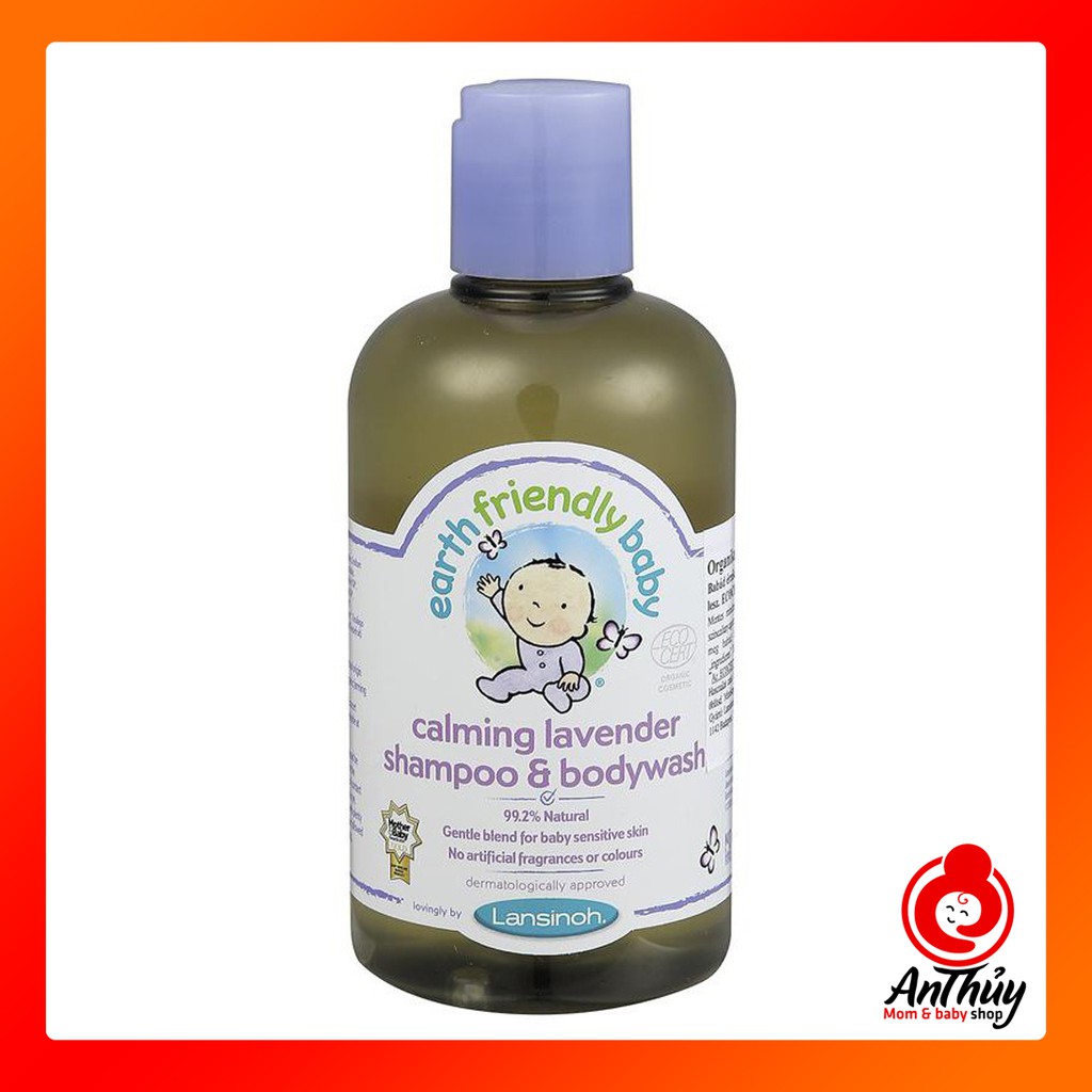 SỮA TẮM GỘI 2 IN 1 LANSINOH EARTH FRIENDLY BABY