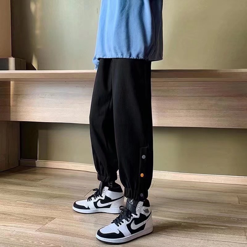 Quần Thể Thao Ống Suông Rộng Thời Trang Hàn Quốc Đơn Giản Dễ Phối Đồ Cho Nam/Size M-5xl