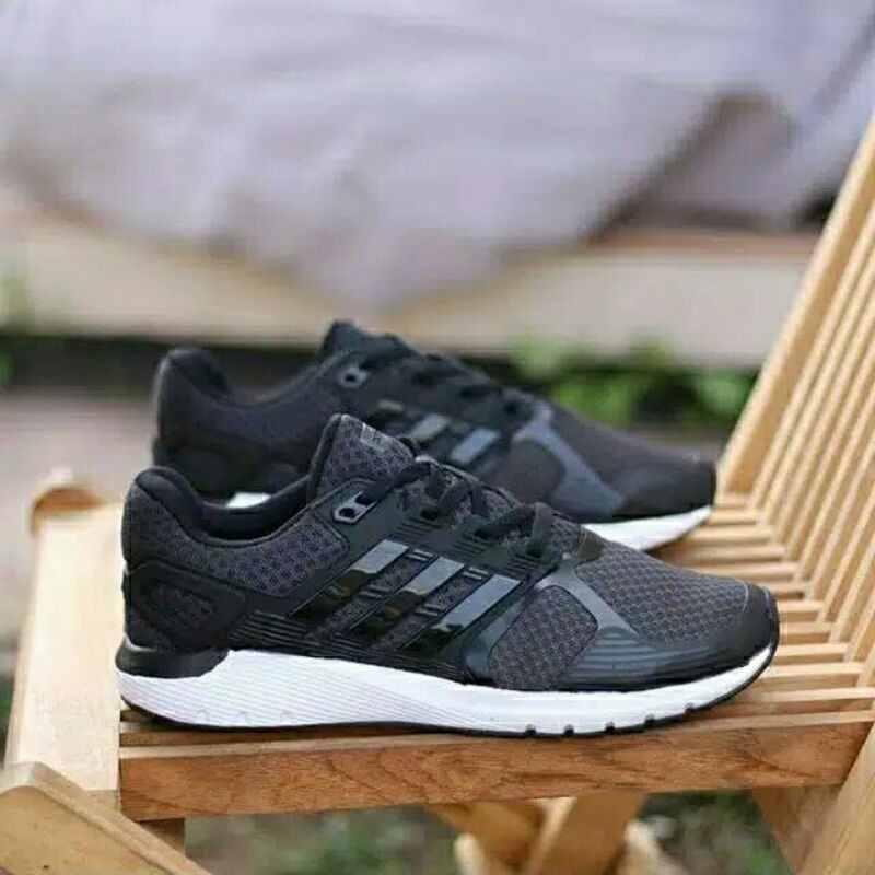 Giày Thể Thao Adidas Duramo 8 Xám Đen 100% Made Indonesia