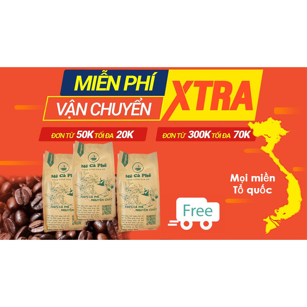 Cà Phê Mộc Thơm Ngon Hương Vị Tây Nguyên [Túi 0,5kg/1kg] - Rang mộc 100% - Culi, Robusta, Arabica | BigBuy360 - bigbuy360.vn