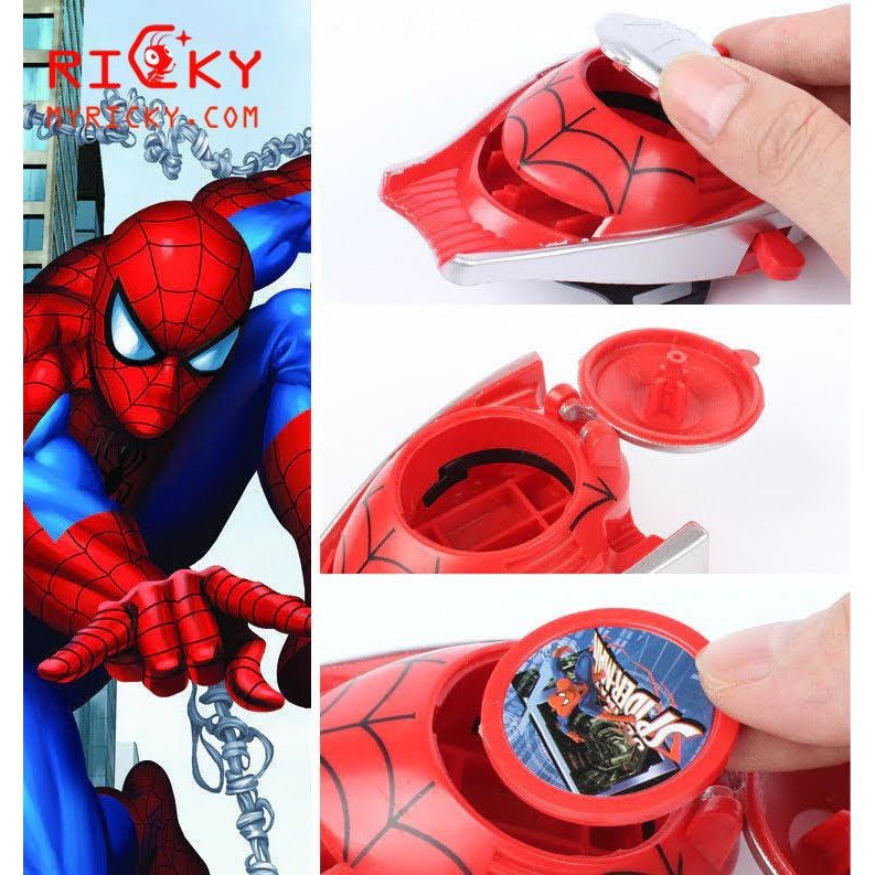 Găng tay Spider Man bắn thẻ - Găng tay bắn thẻ nhựa