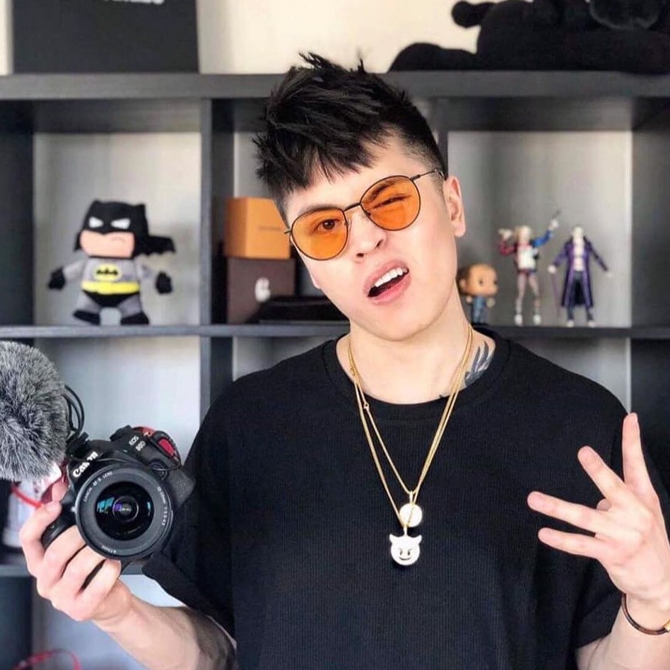 MẮT KÍNH UNISEX GM BAGUETTE VÀNG CAM HÀN QUỐC CAO CẤP HOT TREND