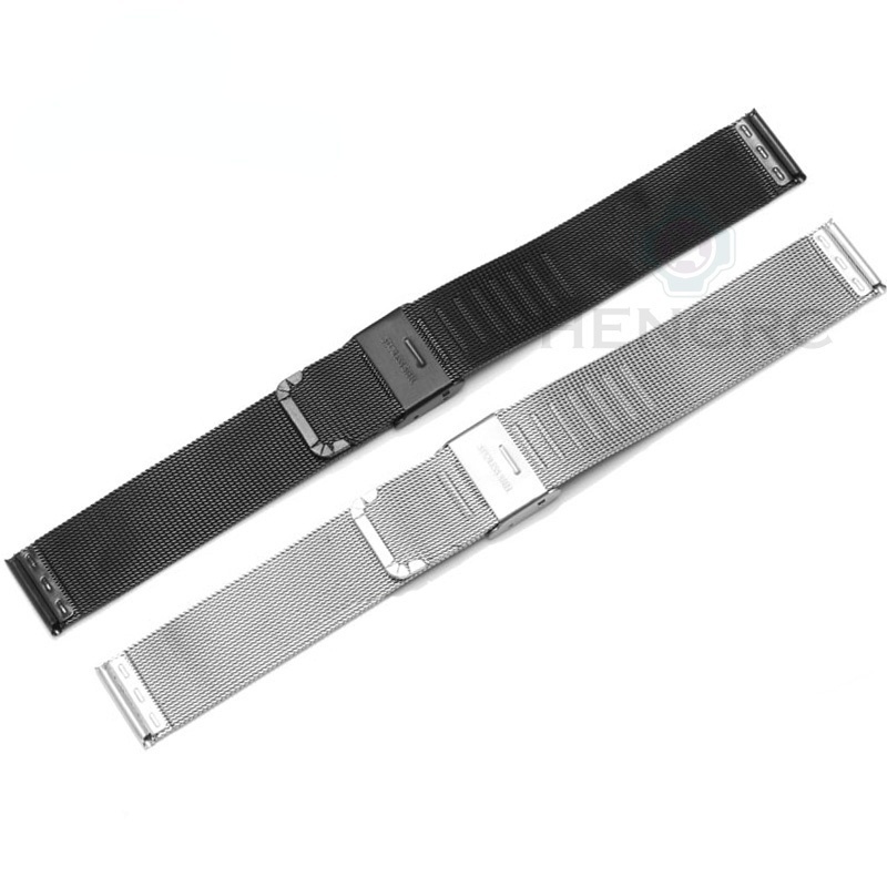 Dây Đeo Đồng Hồ Bằng Inox Cao Cấp 8 10 12 14 16 17 18 19 20 21 22 24mm