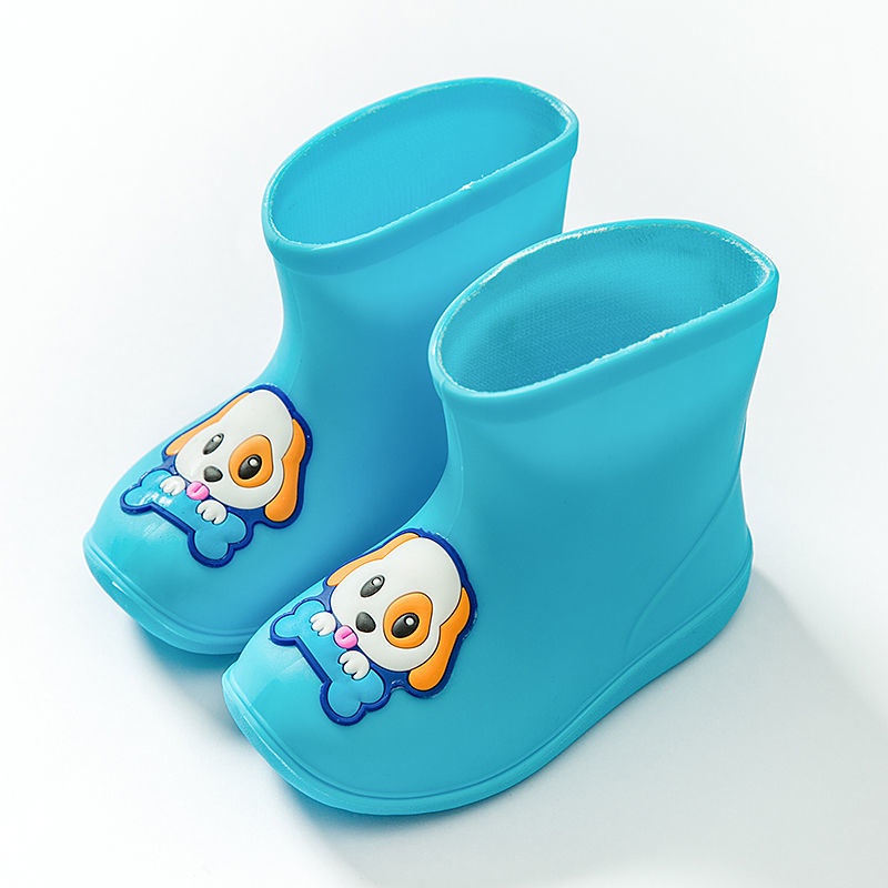 Ủng Cao Su Đi Mưa Chống Thấm Nước Chống Trượt Họa Tiết Hoạt Hình Cho Bé 1-6 Tuổi