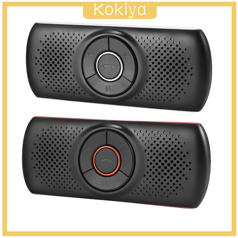 [KOKIYA]Portable Loud Speakerphone Wireless Multifunction Car Speaker for Sun Visor