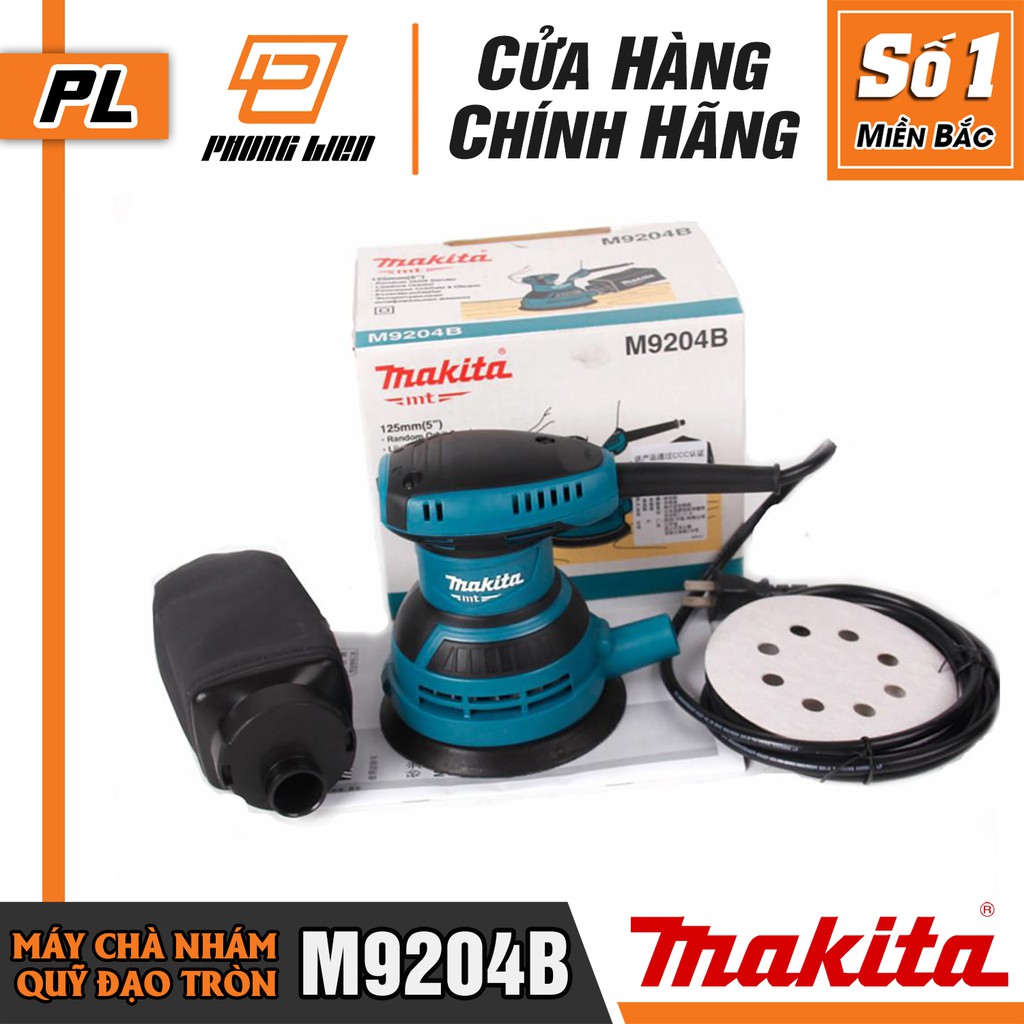 Máy Chà Nhám Makita Quỹ Đạo Tròn M9204B  - Hàng Chính Hãng