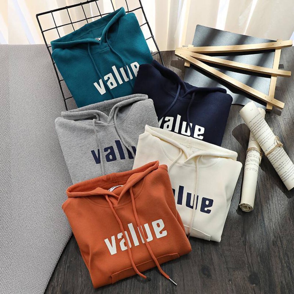 MCBB - 23-47Kg Vải Dày Áo Hoodie Bé Trai Bé Gái Ba Mẹ Áo Thun Tay Dài Có Mũ Trùm Đầu Dây Rút Cotton Unisex Nam Nữ Trẻ Em