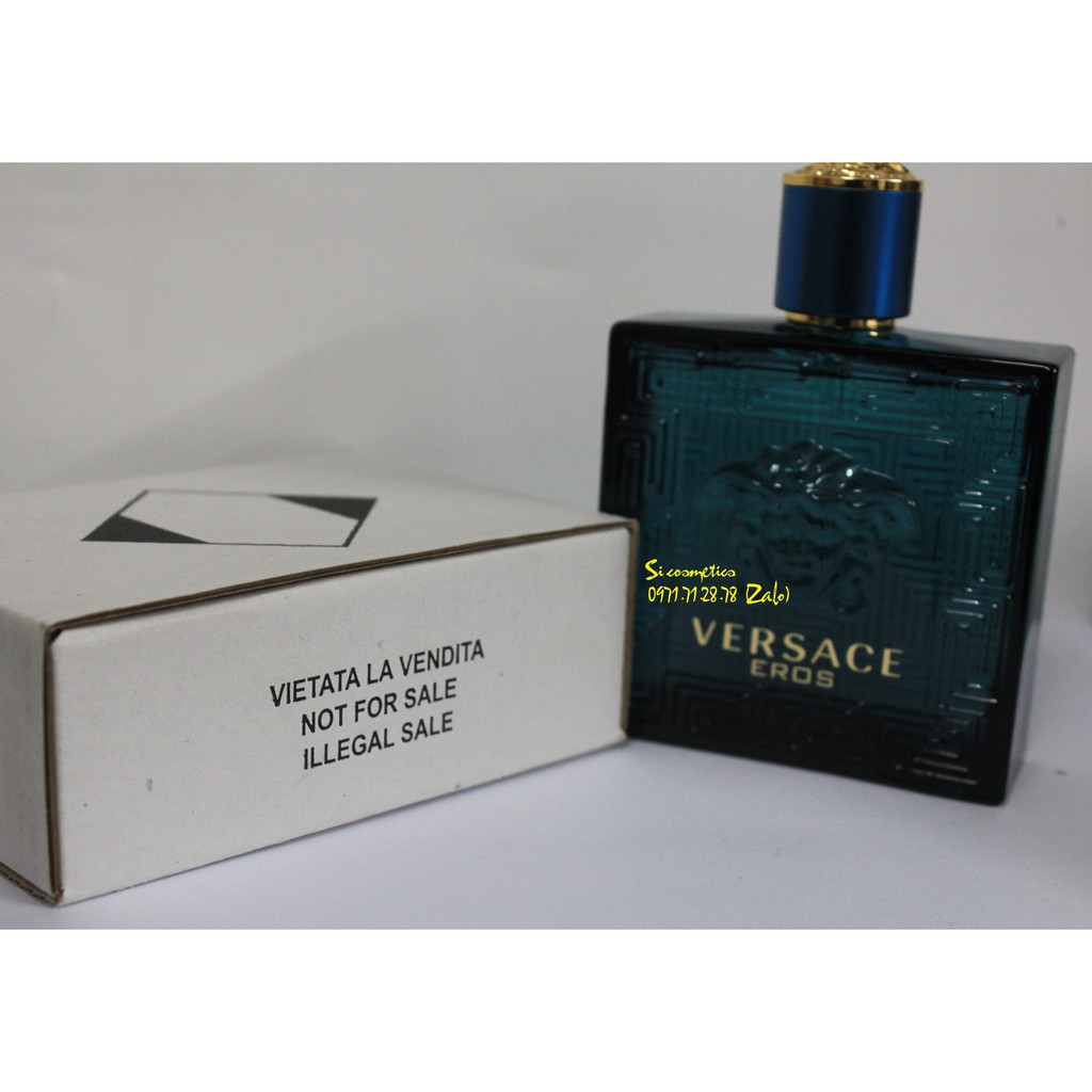 Nước hoa Tester Versace Eros Pour Homme EDT 100ml