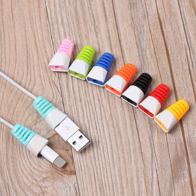 Set 2 Phụ Kiện Bảo Vệ Dây Cáp Sạc / Tai Nghe Chống Đứt Tiện Lợi