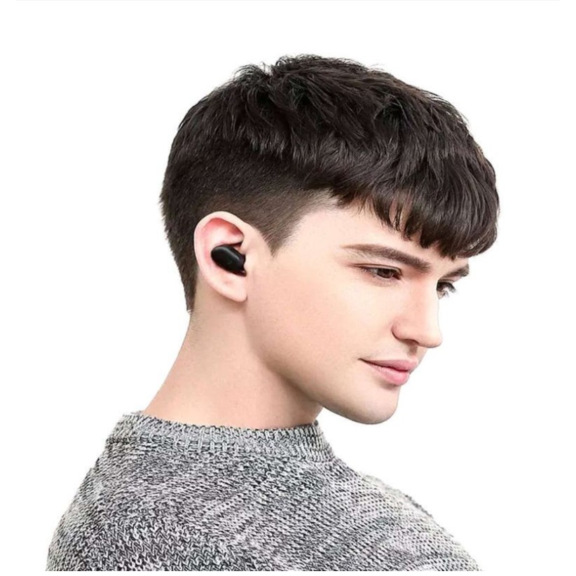 Tai nghe Bluetooth Mini Xiaomi Earphone nhỏ gọn cho điện thoại iPhone iPad Samsung