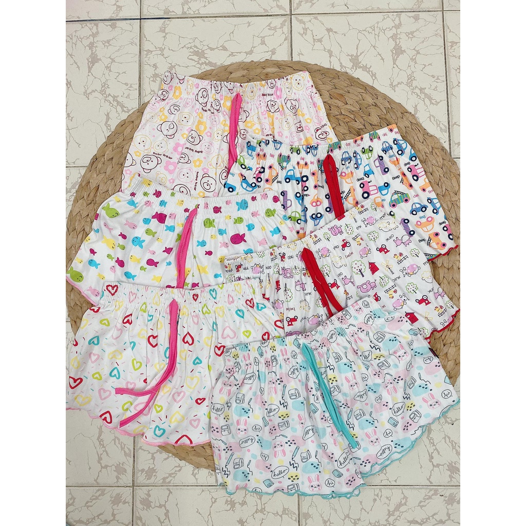 Quần đùi ngủ thun cotton thái lan hàng chuẩn