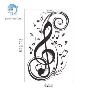 Decal Dán Tường Nốt Nhạc Đơn Giản