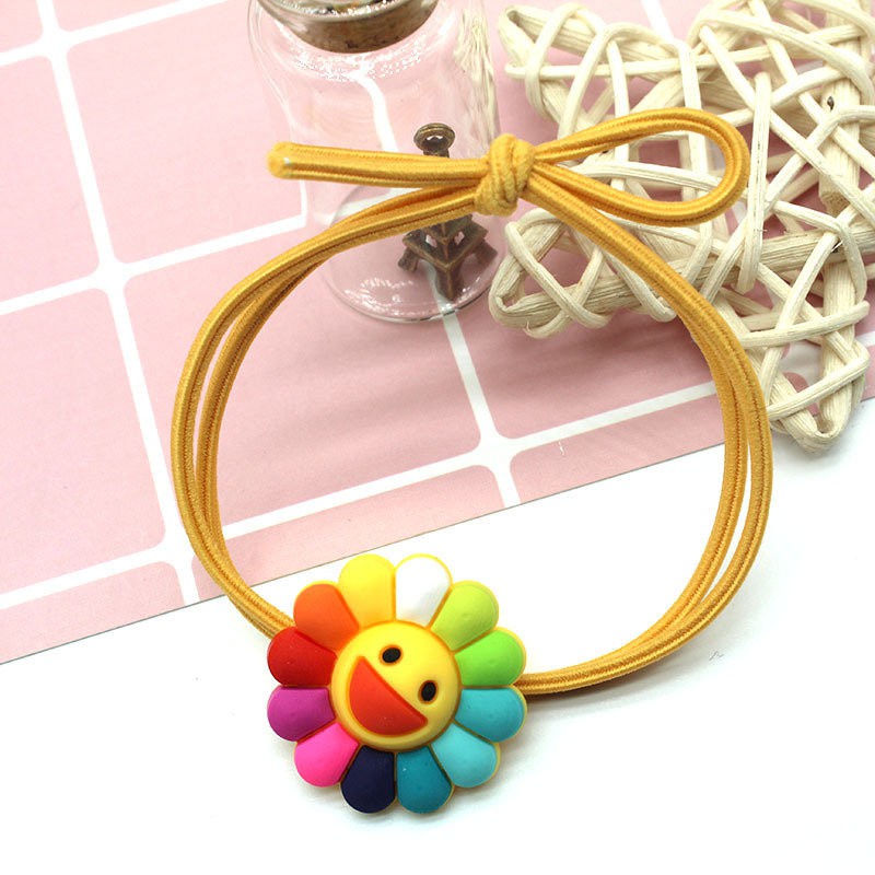 Chun buộc tóc hoa mặt trời ngũ sắc KaiKai KiKi