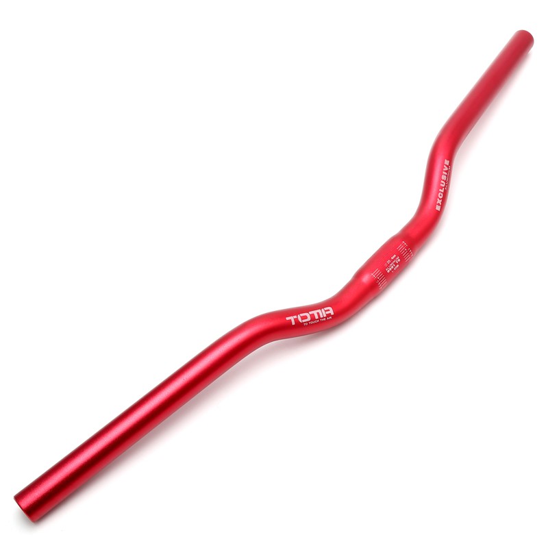 Ghi đông xe đạp leo núi bằng hợp kim nhôm kích thước 25.4mm 62cm chất lượng cao