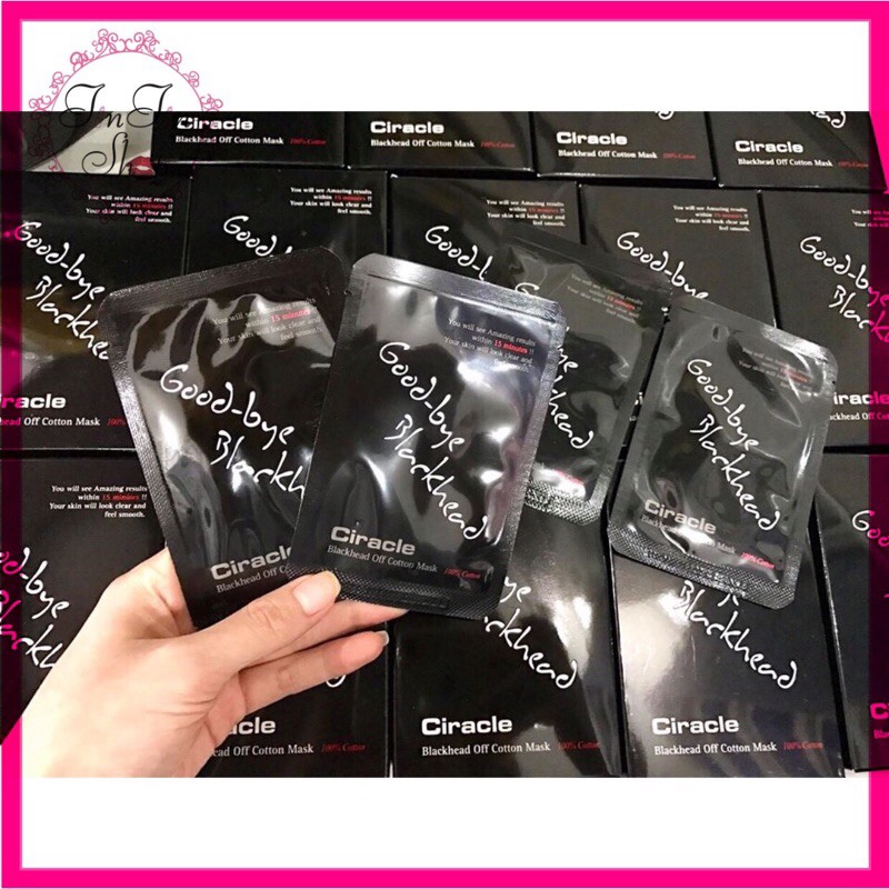 Combo 2 Miếng đẩy mụn đầu đen CIRACLE BLACKHEAD OFF COTTON