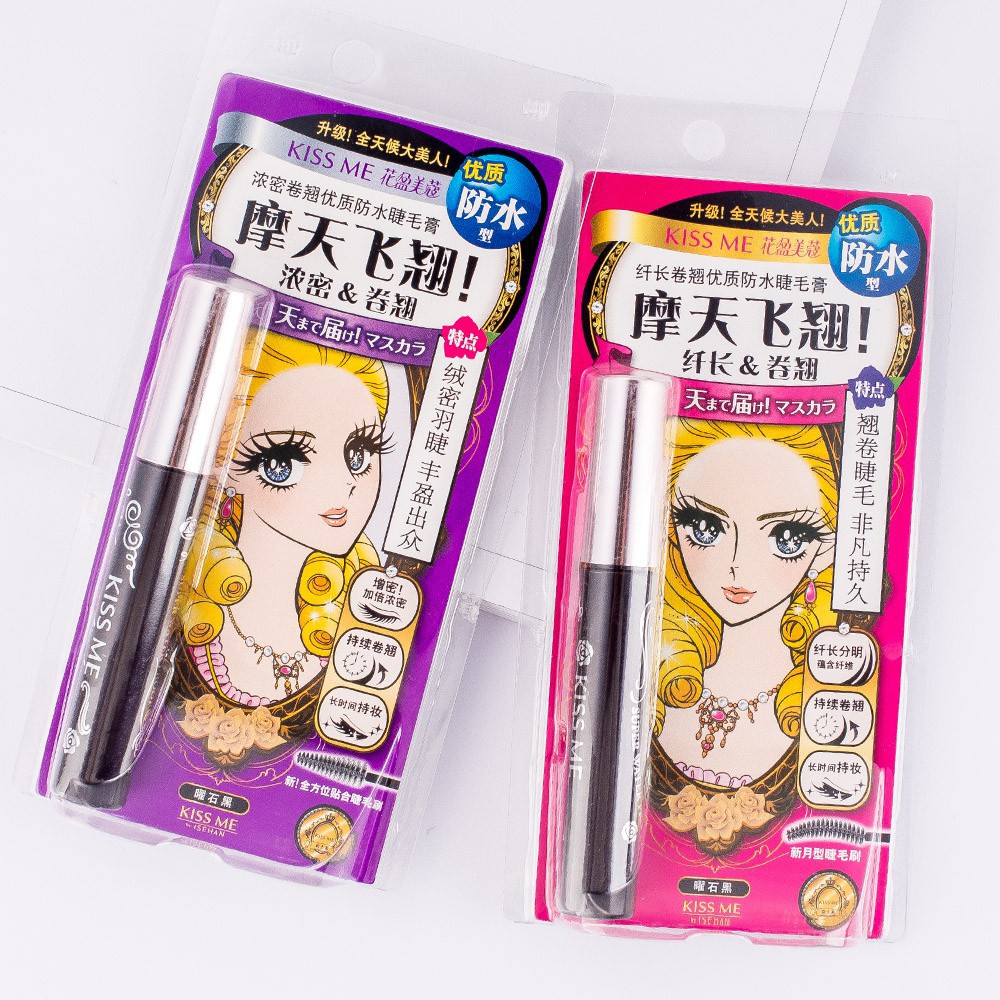 Kiss me Mascara - Chuốt Mi Kiss Me Heroine Mascara làm dài , dày và cong mi