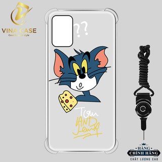 Ốp lưng OPPO A52/A92 các nhân vật hoạt hình chống sốc trong(sản phẩm có 8 mẫu)-Tặng kèm dây đeo điện thoại