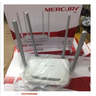 Bộ Phát Wifi Không Dây Siêu Mạnh 4 Ăng Ten Mercury MW325R Tốc Độ 300Mbps  ...