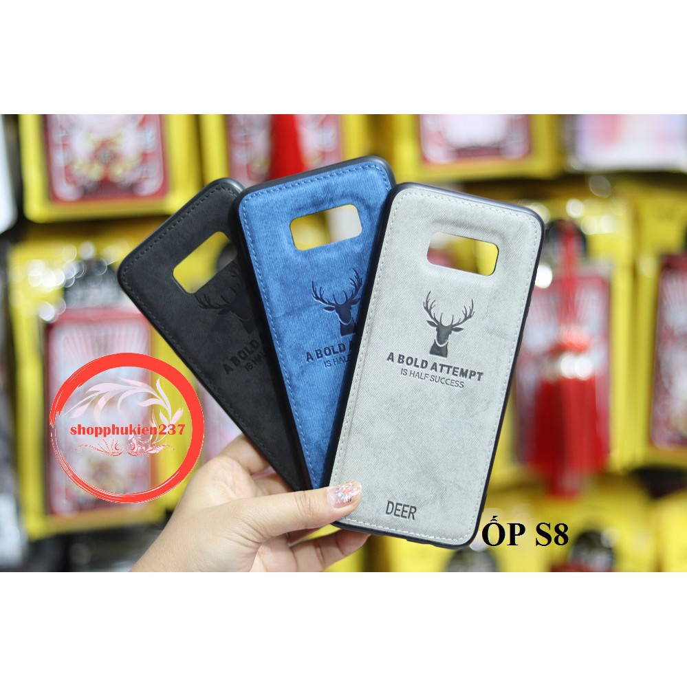 [Freeship toàn quốc từ 50k] ỐP LƯNG SAMSUNG GALAXY S8 ỐP DẺO JEAN KHẮC NAI CAO CẤP