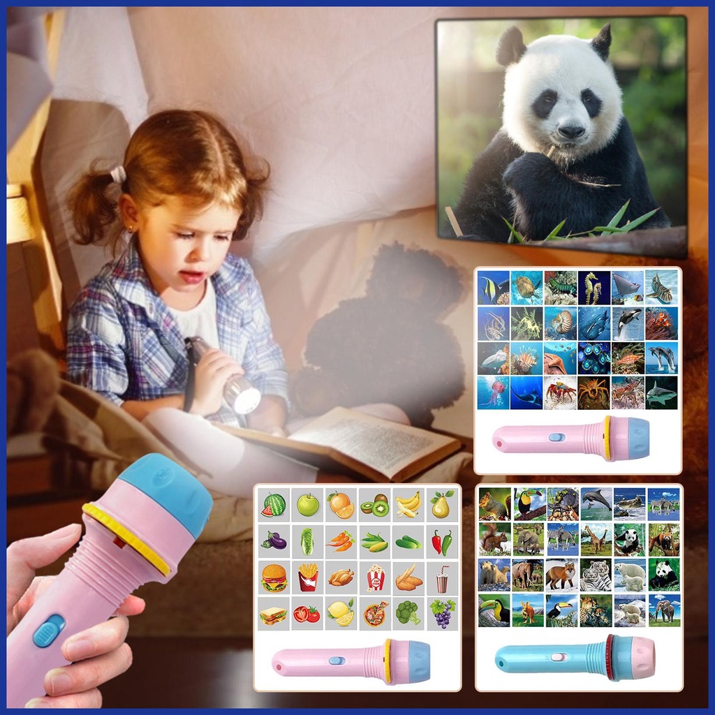 Đèn Pin Chiếu Hình Khủng Long Cho aiavn