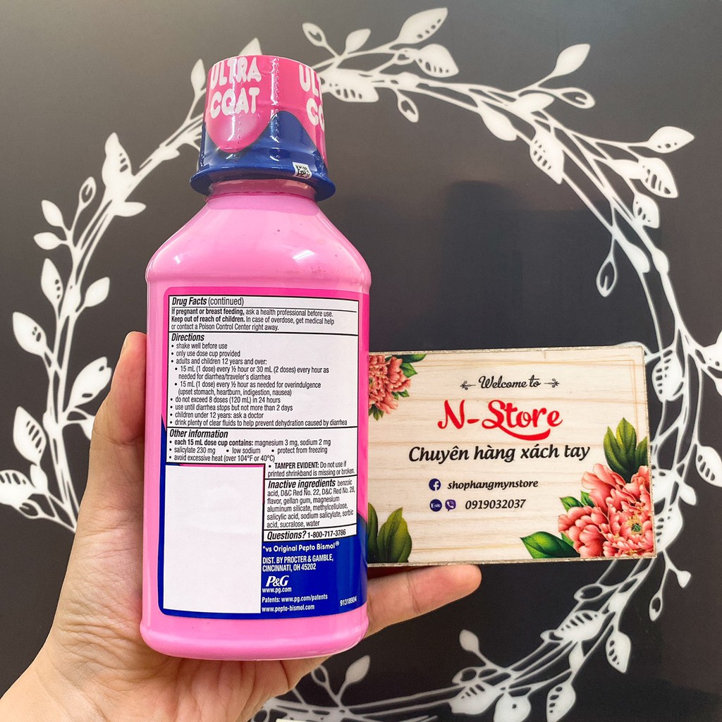 Siro Pepto bismol 354ml date tháng 2022 | BigBuy360 - bigbuy360.vn
