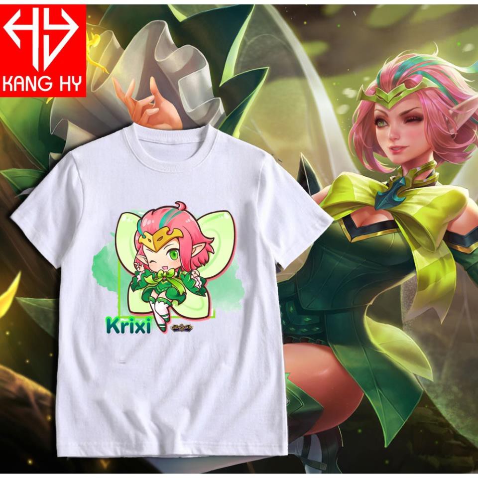 HOT- áo liên quân tướng  Krixi chibi dễ thương - áo game mới nhất