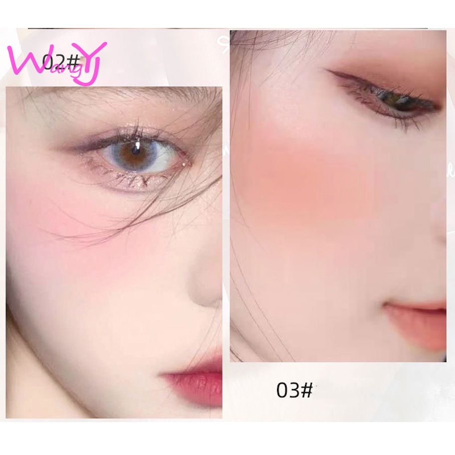 [Hàng mới về] Phấn má hồng dạng lỏng Faiccia chất nhung mịn tông màu cherry mật ong