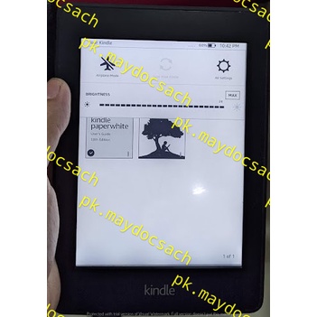Máy đọc sách Amazon Kindle 1, 2, 3, 4 có đèn nền