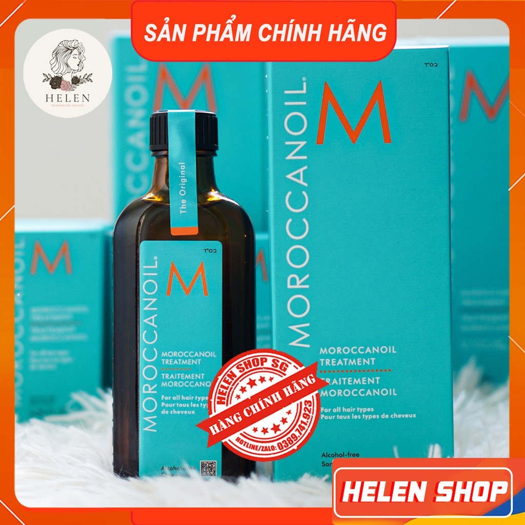 Tinh Dầu Dưỡng Tóc Moroccanoil Treatment 100ml Kèm Lược Cao Cấp - Hàng Chính Hãng