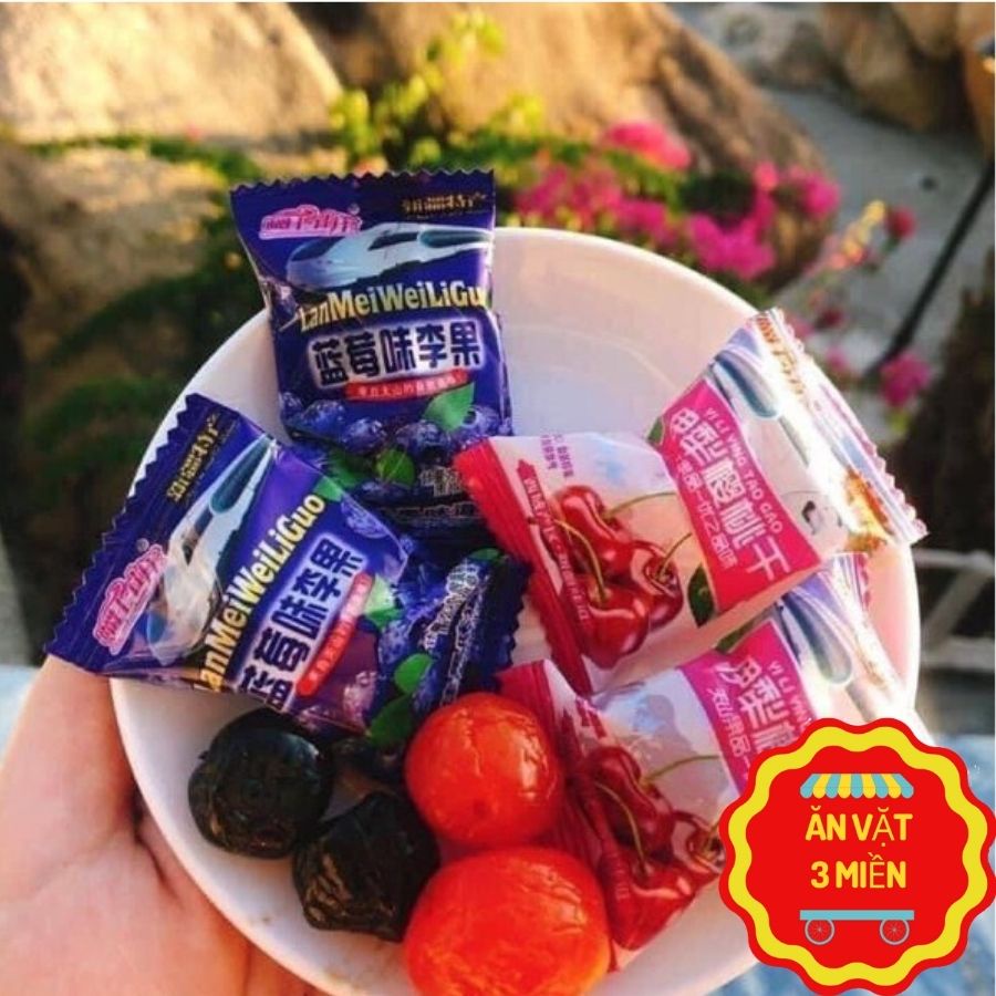Ô mai Việt Quất, Cherry gói 400g