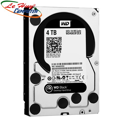 Ổ cứng HDD WD Black 4TB 3.5 inch SATA III 256MB Cache 7200RPM
