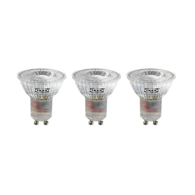 Bóng đèn led siêu tiết kiệm điện Solhetta IKEA Gu10 2w 230 lumen 2700k