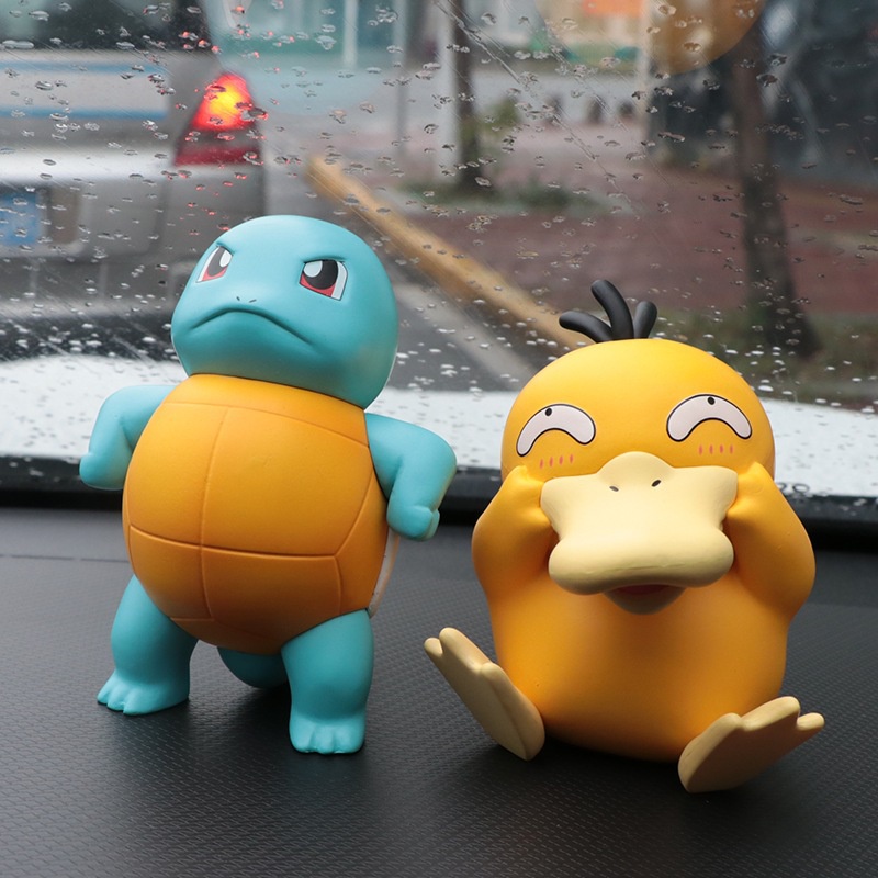 Mô hình Pokemon Psyduck &amp; Squirtle đáng yêu