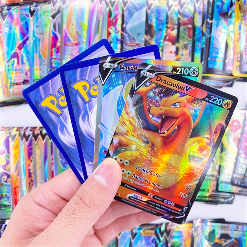 200PCS/Bộ Thẻ Bài Chơi Game Pokemon RARE GX Thẻ Bài Pokemon TCG Thẻ Trading Card Game Pokemon Loại Thẻ Bóng Cao Cấp Nhiều Loại Thẻ Pokemon