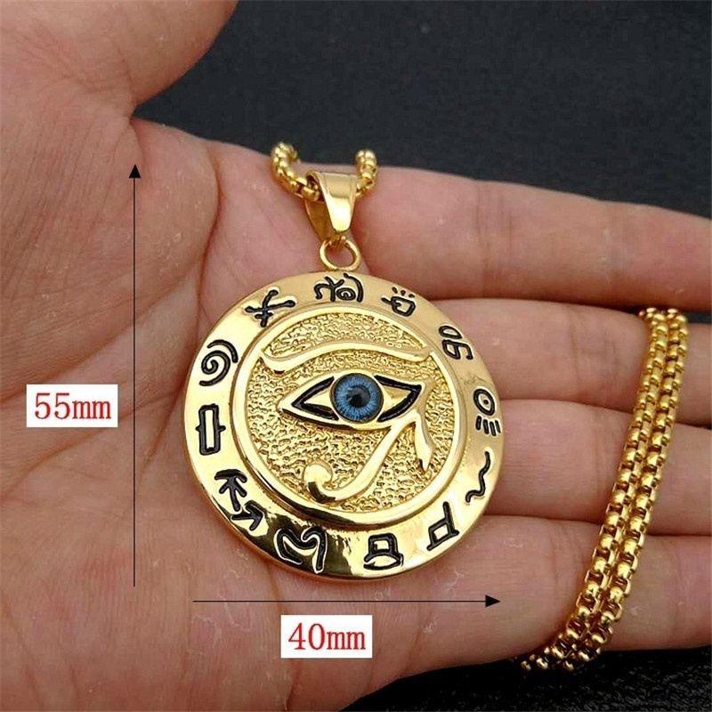 Vòng cổ Bùa Hộ Mệnh Ai Cập Cổ Điển Thời Trang Cho Nam Và Nữ