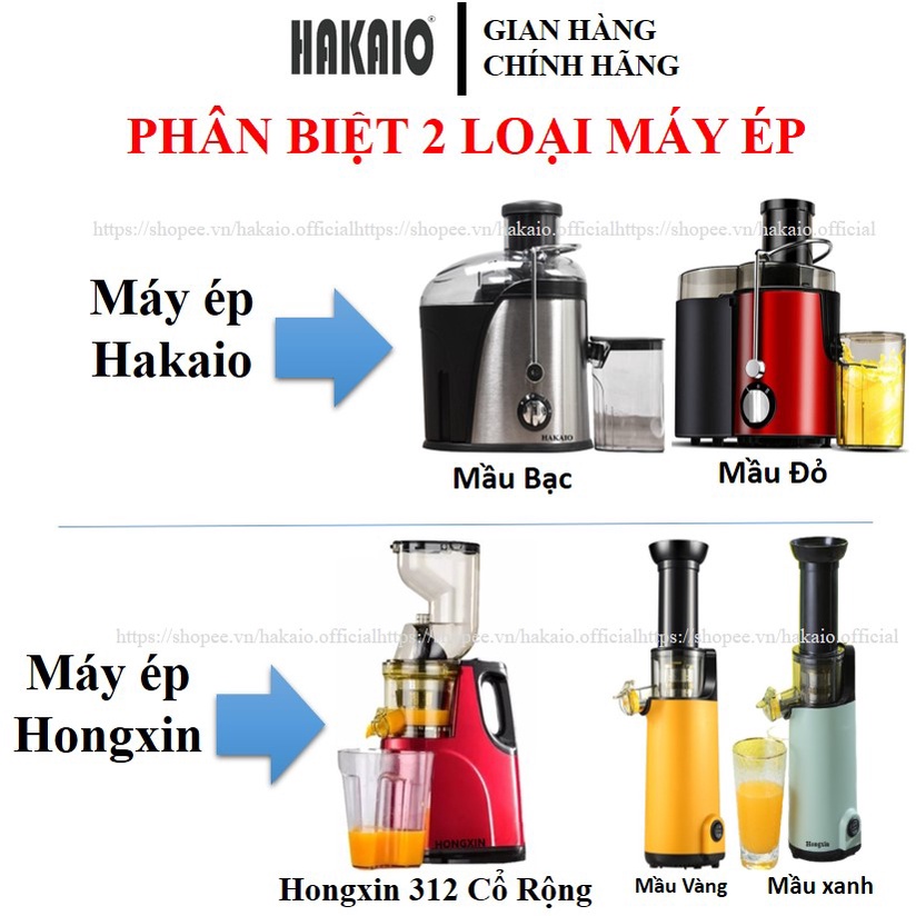 Máy ép trái cây HONGXIN Cổ Rộng🔥BH-24 Tháng🔥 Máy Ép Hoa Quả HAKAIO,Nineshield KB-F8B , HAKOCHI ép chậm ,giữ dưỡng chất