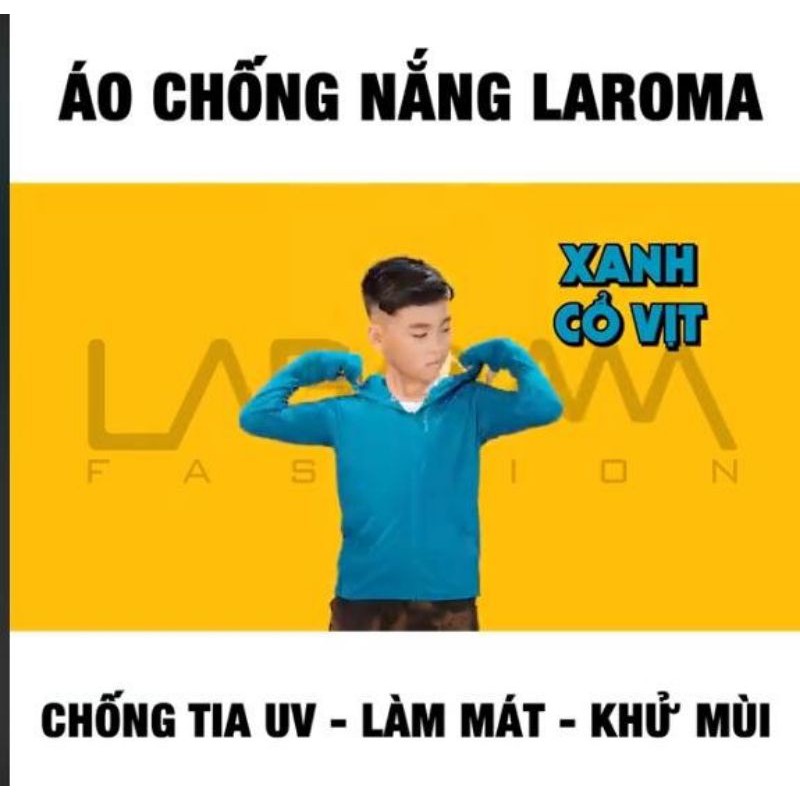 Áo chống nắng trẻ em Laroma dành cho bé gái bé trai thoáng mát thông hơi cao cấp