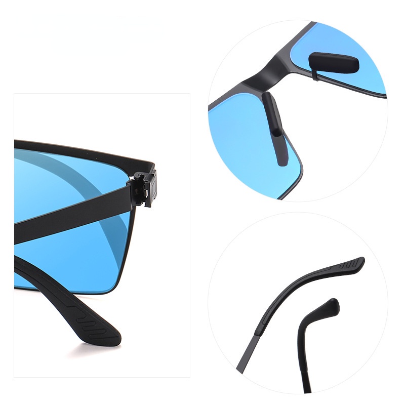 Kính Mát Phân Cực Phong Cách Retro Thời Trang Cho Nam