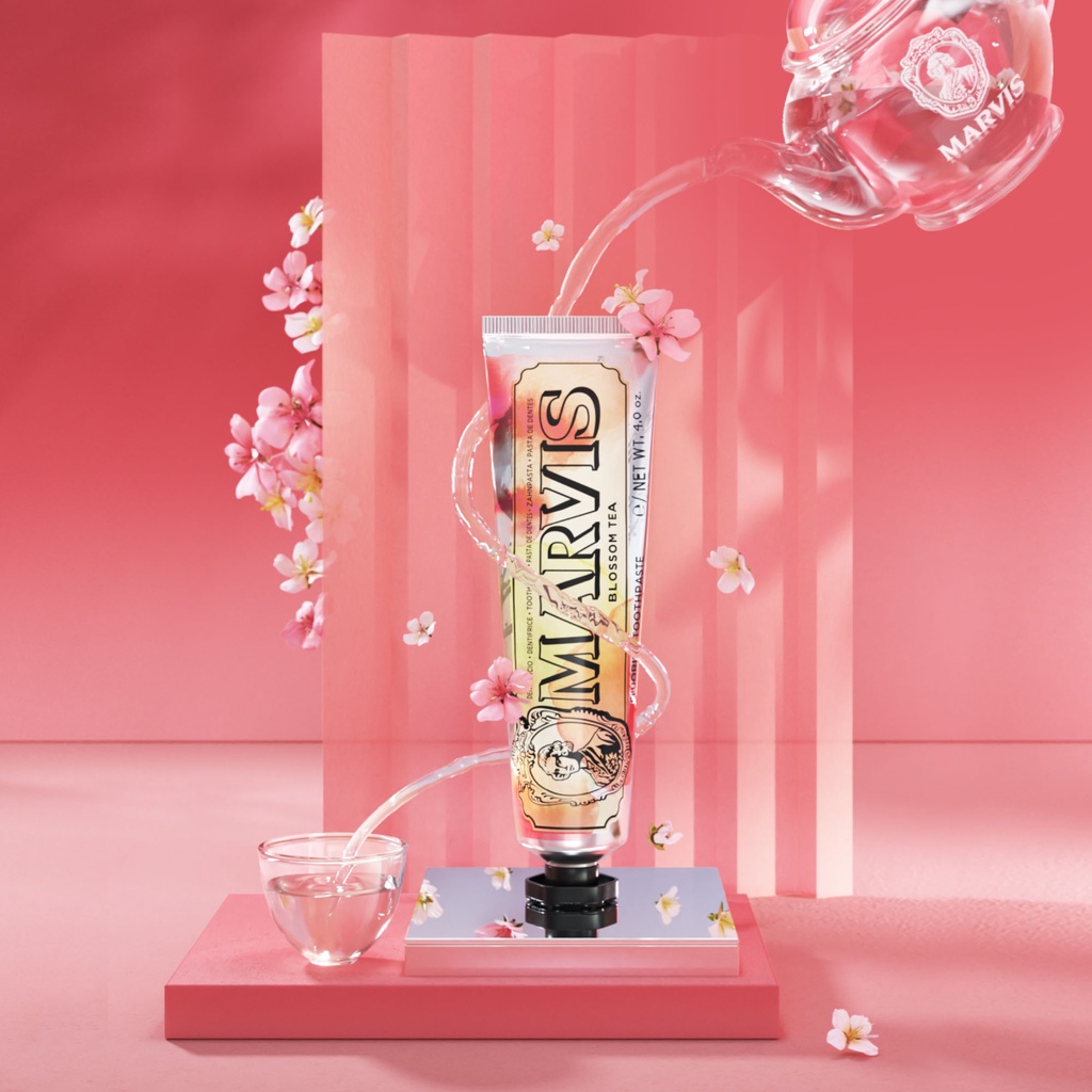 Kem Đánh Răng Marvis Tea Collection - Hương Vị Trà