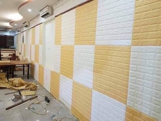 Xốp Dán Tường 3D Giả Gạch Kt 70x77cm