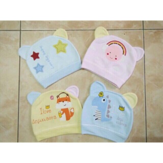 Mũ cotton cho bé sơ sinh loại đẹp